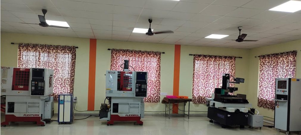CNC machining laboratory at KRCT