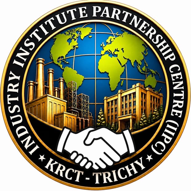 Industry Institute Partnership Centre (IIPC), KRCT Trichy &mdash; emblem
