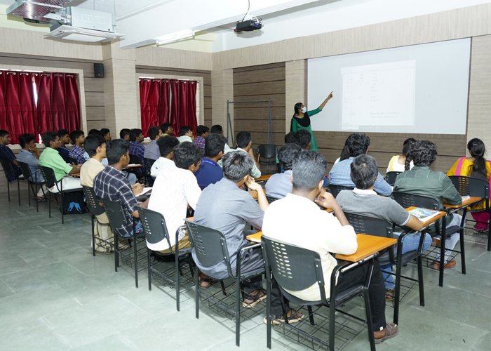 Faculty in classroom