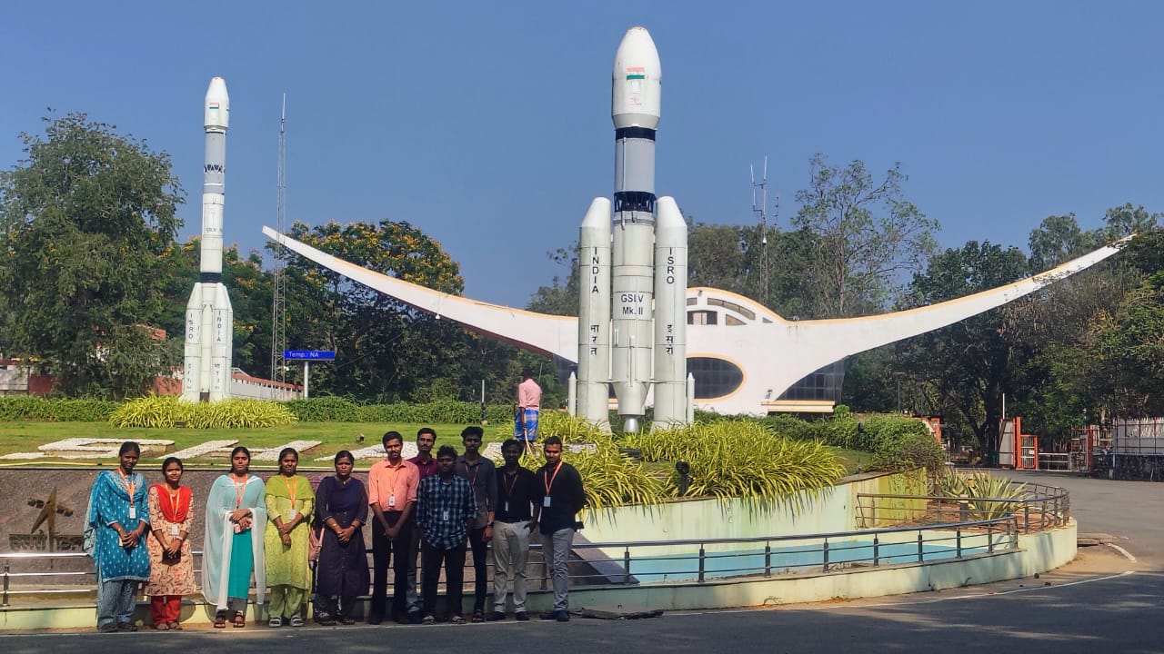 Library visit to Sriharikota