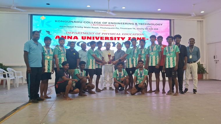 Hockey trophy presentation