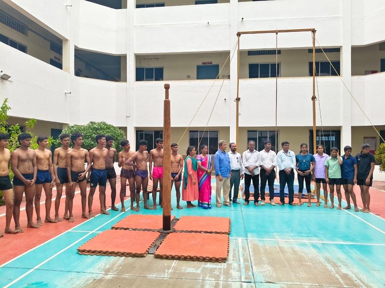Mallakhamb selection trial line-up
