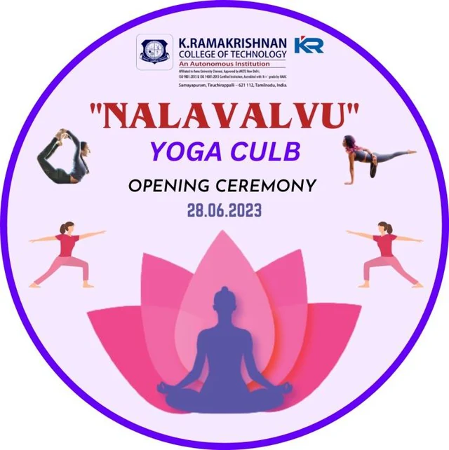 &ldquo;Nalavazhvu&rdquo; Yoga Club emblem, opening ceremony 28 June 2023