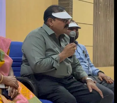 Guests seated at the Yoga Day celebration